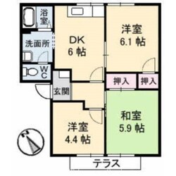 フレグランス・キャンディの物件間取画像